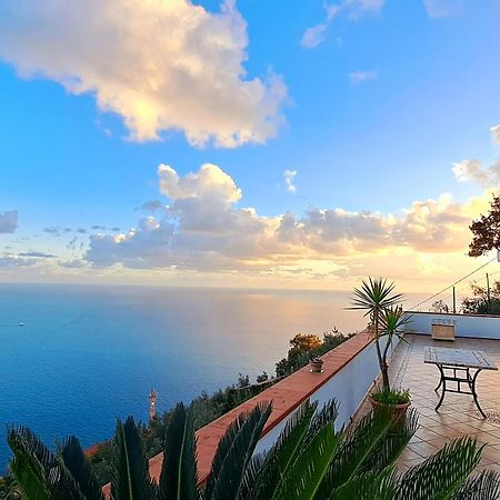"Casalena" Villa A Furore Amalfi Coast Con Grande Terrazzo E Vista Sul Mare Екстериор снимка