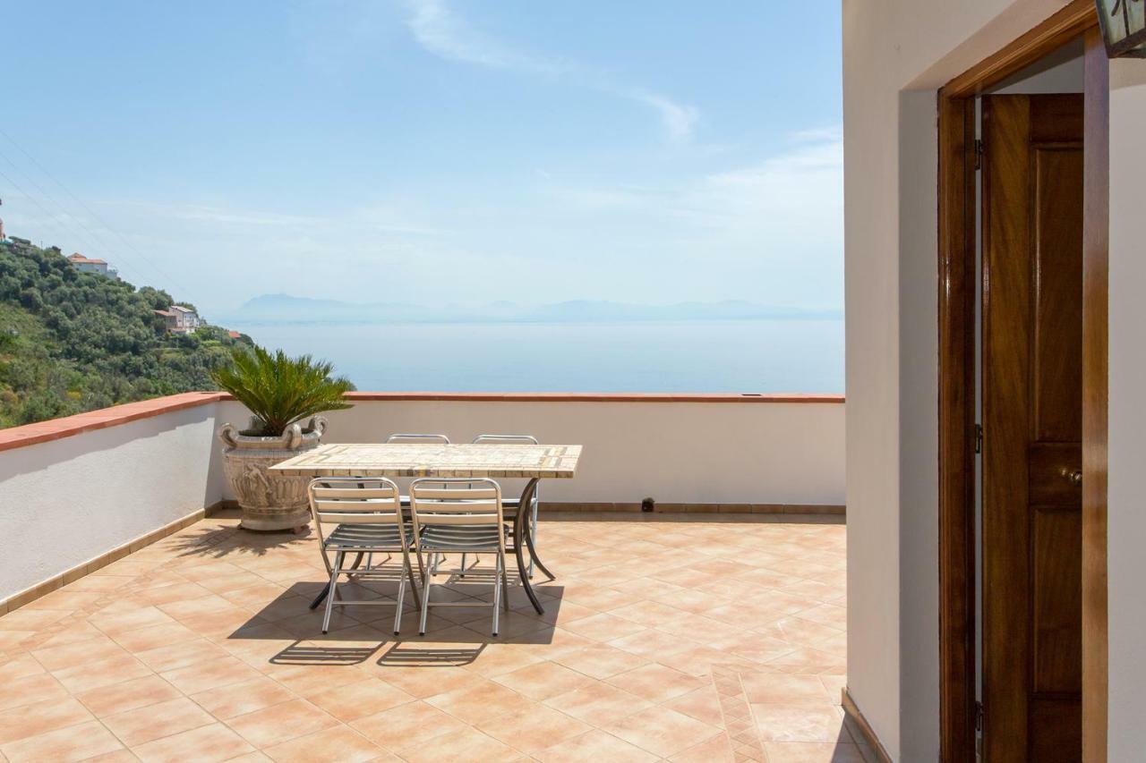 "Casalena" Villa A Furore Amalfi Coast Con Grande Terrazzo E Vista Sul Mare Екстериор снимка