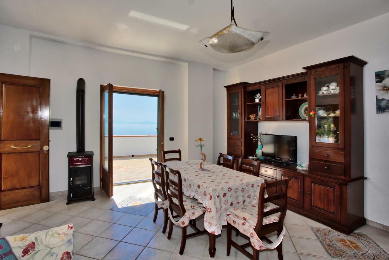 "Casalena" Villa A Furore Amalfi Coast Con Grande Terrazzo E Vista Sul Mare Екстериор снимка